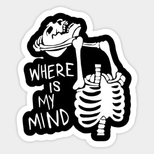 Where is my mind Sticker